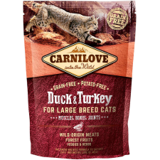 Carnilove Cat Muscles, Bones & Joints Large Breed kacsa- és pulykahússal 400g macskaeledel