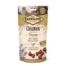 Carnilove Cat Soft Snack Chicken &amp; Thyme (csirke-kakukkfű) 50 g jutalomfalat macskáknak