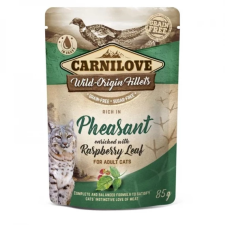 Carnilove Cat tasakos Pheasant with Raspberry Leaves - Fácán málnalevéllel 85g macskaeledel