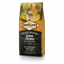 Carnilove Dog Adult Salmon&Turkey Large - Lazac&Pulyka 4kg kutyaeledel