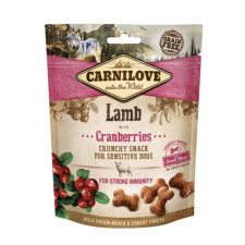 Carnilove Dog Crunchy Snack Bárányhús Vörösáfonyával 200g kutyafelszerelés