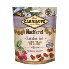 Carnilove Dog Crunchy Snack Makréla Málnával 200g kutyafelszerelés