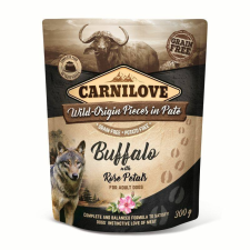 Carnilove Dog tasakos Paté Buffalo with Rose Petals - Bivaly rózsaszirommal 300g HU kutyaeledel