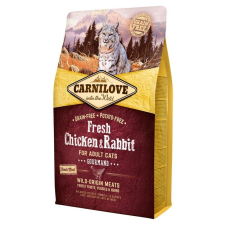 Carnilove Fresh Adult Cat Chicken &amp; Rabbit Gourmand- Csirke és Nyúl Hússal 6kg macskaeledel