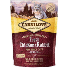 Carnilove Fresh Adult Cat Gourmand csirke- és nyúlhússal 400 g macskaeledel