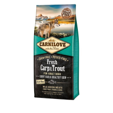 Carnilove Fresh Adult Dog Carp &amp; Trout Hair &amp; Healthy Skin- Ponty &amp; Pisztráng Hússal 12kg macskaeledel