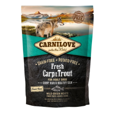Carnilove Fresh Adult Dog Carp &amp; Trout Hair &amp; Healthy Skin- Ponty &amp; Pisztráng Hússal 1,5kg kutyaeledel
