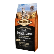 Carnilove Fresh Adult Small Ostrich & Lamb (strucc-bárány) 2x6 kg kutyaeledel