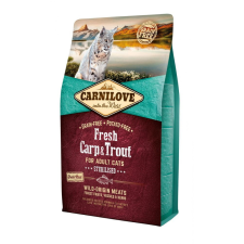  Carnilove Fresh Carp & Trout Sterilised for Adult cats 2 kg macskaeledel