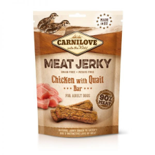 Carnilove Jerky Snack Chicken with Quail Bar – csirke&amp;fürj 100 g jutalomfalat kutyáknak