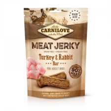 Carnilove Jerky Snack Turkey &amp; Rabbit Bar – pulyka &amp; nyúl 100g jutalomfalat kutyáknak
