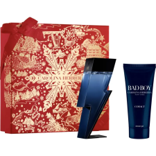 Carolina Herrera Bad Boy Cobalt Szett - EDP Électrique 50 ml + Tusfürdő 100 ml kozmetikai ajándékcsomag
