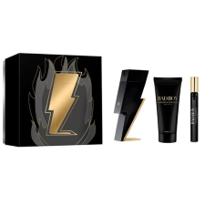 Carolina Herrera Bad Boy SET: edt 100ml + edt 10ml + tusfürdő gél 100ml kozmetikai ajándékcsomag