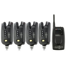 Carp Academy Detect elektromos kapásjelző 4+1 szett kapásjelző