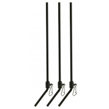  Carp Academy Gubancgátló cső 10cm 3db fekete (8100-293) horgászkiegészítő