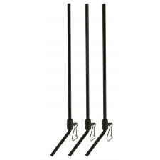  Carp Academy Gubancgátló cső 20cm 3db fekete 3452-2 (8100-090) horgászkiegészítő