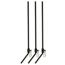 Carp Academy Gubancgátló cső fekete 20cm 3db/cs. horgászkiegészítő