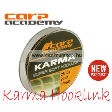  Carp Academy Karma Hooklink 20M 15Lb Brown (3311-915) horgászzsinór