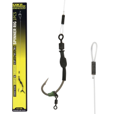 Carp Academy Spinner Rig Curved Shank bojlis előkötött horog 1db - 2 horog