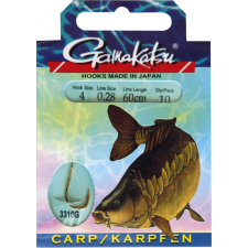  Carp előkötött 10/cs. 10 ( BKG-3310G/010) horog