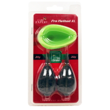Carp Expert PRO METHOD XL 30G+30G TÖMKÖDŐVEL GO GREEN CINK ÖTVÖZET horgászkiegészítő