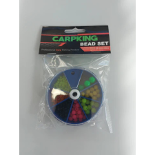  Carp King-Színes gumi gyöngy szett halfelszerelések