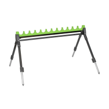 Carp Zoom Carpzoom practic bottartó állvány, 12 férőhelyes, 64x30-45 cm horgászkiegészítő