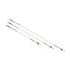 Carp Zoom Pz drótelőke szett (1x7), 14 kg, zöld, 50 db horgászkiegészítő