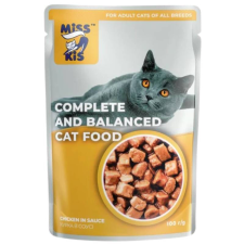  Carpathian Miss Kis Nedves Macskaeledel Csirkével, Felnőtt, 100 gr macskaeledel