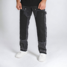 Carpenter Straight Jeans - szürke bő farmer - Méret: 36 férfi nadrág