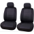 Carpoint CarPoint Paris Üléshuzat Szett - 4db-os - Fekete/Szürke