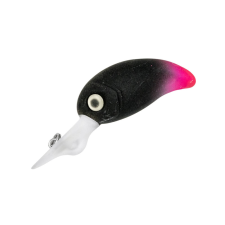 CarpZoom Carp Zoom PZ Deep Crank wobbler, 2,8 cm, 2,2 g, fekete, úszó horgászkiegészítő