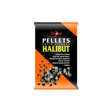  CarpZoom Fekete halibut 20mm furat nélküli etetőpellet 10kg bojli, aroma