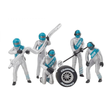 Carrera 21133 figurák - szerelők ezüst-kék ruhában (GCB1039) (GCB1039) autópálya és játékautó