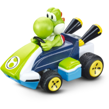 Carrera RC Mario Kart Mini RC - Yoshi távirányítós autó - Kék/zöld (370430004P) barkácsolás, építés