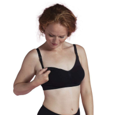 Carriwell Seamless szoptatós melltartó (L méret) - Fekete kismama melltartó