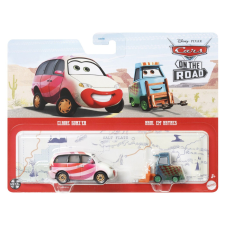  CARS3 KÉSZLET 2 FÉM AUTÓ CLAIRE GUNZER ÉS HAUL EM HAYNES autópálya és játékautó