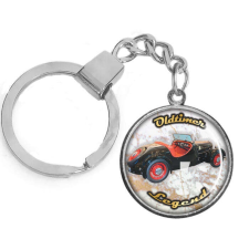 CARSTON Elegant Oldtimer car kulcstartó ezüst vagy arany színben kulcstartó