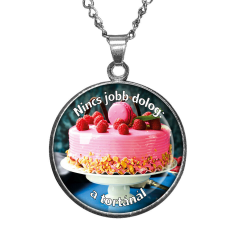 CARSTON Elegant Torta – medál lánccal medál