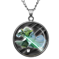  CARSTON Elegant Yoda – medál lánccal nyaklánc