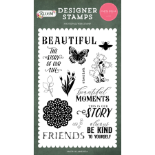 Carta Bella Bloom Beautiful Moments Szilikonbélyegző Clear Stamps (1 db) bélyegző