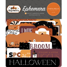 Carta Bella Kivágatok - Ephemera - Halloween (1 csomag) matrica