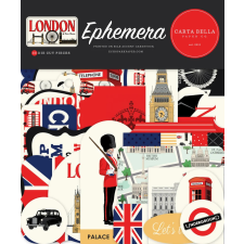 Carta Bella London Kivágatok Ephemera (1 csomag) matrica