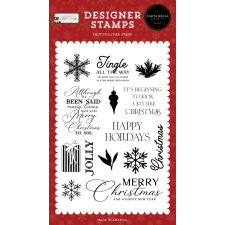 Carta Bella Szilikonbélyegző - Clear Stamps - A Wonderful Christmas (1 db) bélyegző