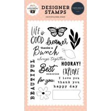 Carta Bella Szilikonbélyegző - Clear Stamps - Dreamer - Here There And Everywhere (1 db) bélyegző