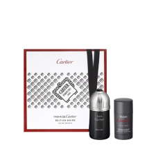 Cartier Pasha Noire Edition, Edt 100ml + 75ml stick kozmetikai ajándékcsomag