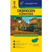 Cartographia - Debrecen környéke turistatérkép egyéb könyv