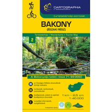 Cartographia Kft. Bakony (északi rész) - Turistatérkép-sorozat 2. (új kiadás, 2022) utazás