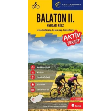 Cartographia Kft. Balaton II. Nyugati rész aktív térkép térkép