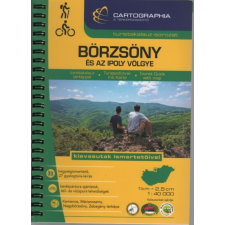 Cartographia Kft. Börzsöny és az Ipoly völgye turistakalauz (1:40 000) /Turistakalauz-sorozat (új kiadás) utazás